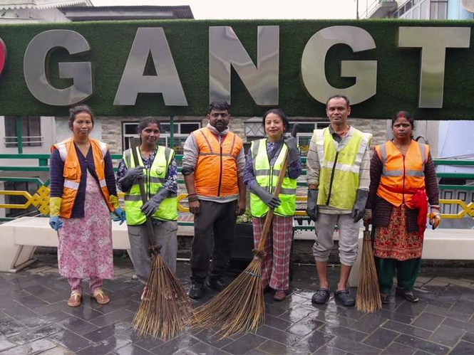 Image from: Gangtok's cleanliness model shows how civic discipline can become a way of life