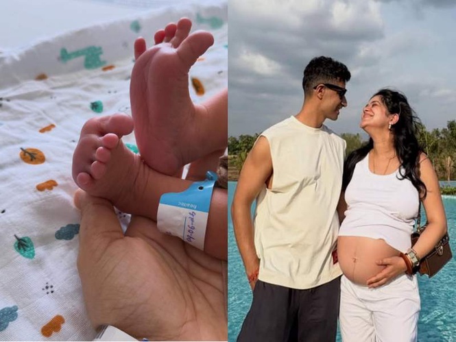 Image from: 'Farzi' actor Bhuvan Arora welcomes baby boy with wife Vaneja Gupta