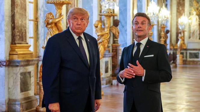 Image from: Macron's 'Versailles diplomacy' yields mixed results after a decade in power