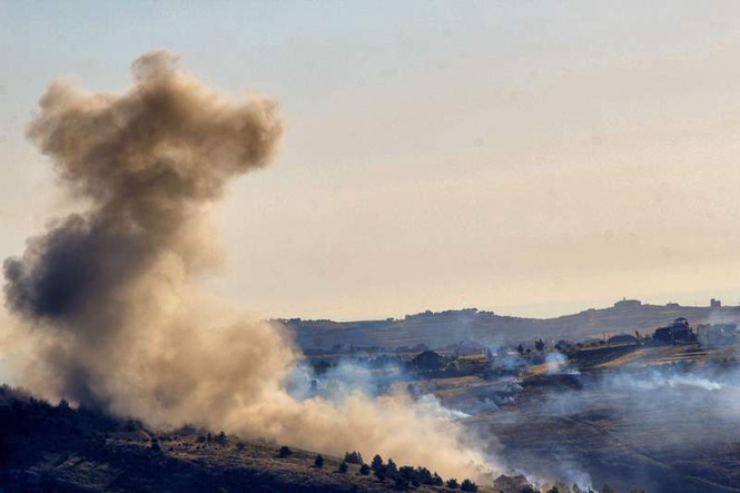 Image from: Israeli attacks kill three people in southern Lebanon