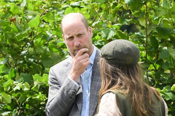 Image from: Prince William tours pioneering carbon-negative farm