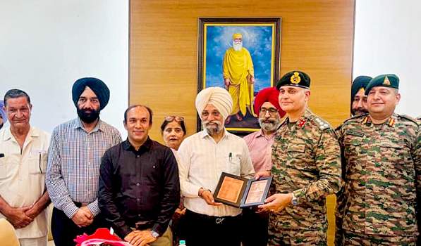 Image from: Sikh Regiment inks pact with Guru Nanak Dev University to empower Agniveers through higher education