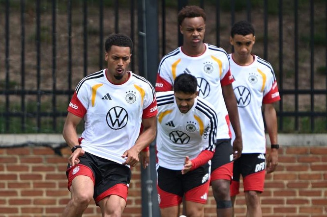 Image from: Germany's Nmecha shines on the pitch but also sparks religious debate