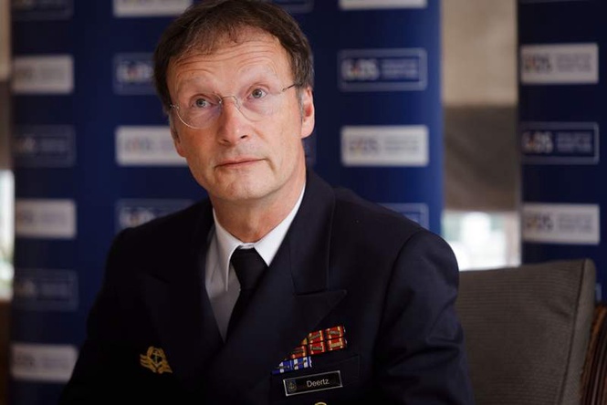 Image from: Admiral notes 'increasingly aggressive' Russian presence in the Baltic