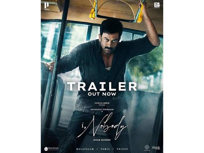 Image from: Prithviraj Sukumaran finds himself in trouble over a heist case in 'I,Nobody' trailer