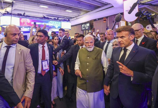 Image from: Modi, Macron attend VivaTech 2026; PM showcases India’s AI and innovation prowes
