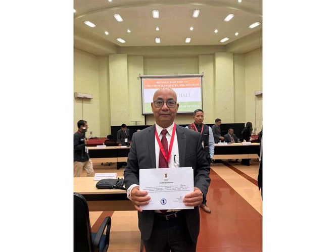Image from: Zoram People's Movement wins its first-ever Rajya Sabha seat from Mizoram
