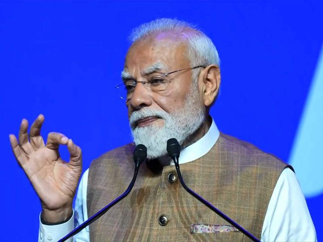 Image from: “Emerging as trusted partner”: PM Modi says “India building ecosystem of future,” charts out vision at diaspora address in Paris