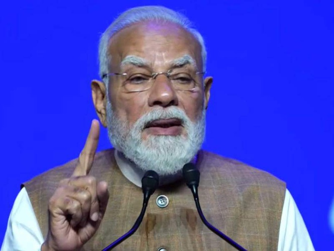 Image from: “Country preparing for Gaganyaan, building its own space station”: PM Modi