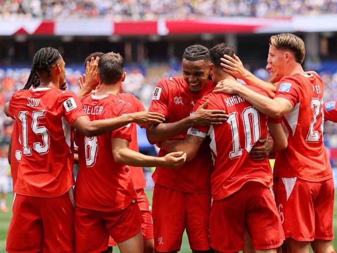 Image from: FIFA World Cup 2026: Switzerland crush Bosnia and Herzegovina 4-1 in Group B clash