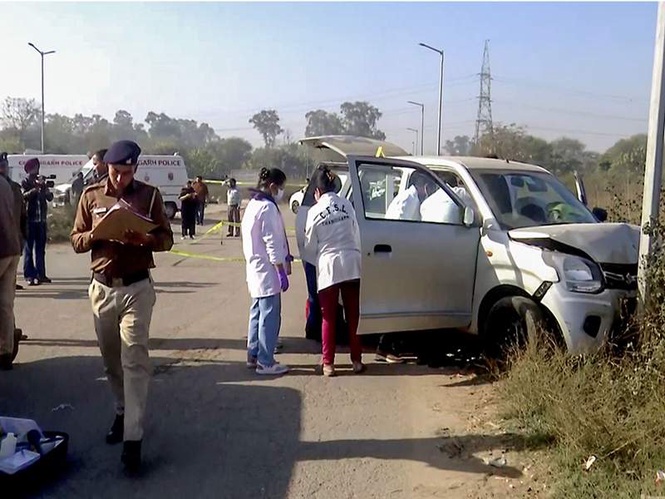 Image from: Chandigarh Police arrest four accused of murder, weapons of offence recovered