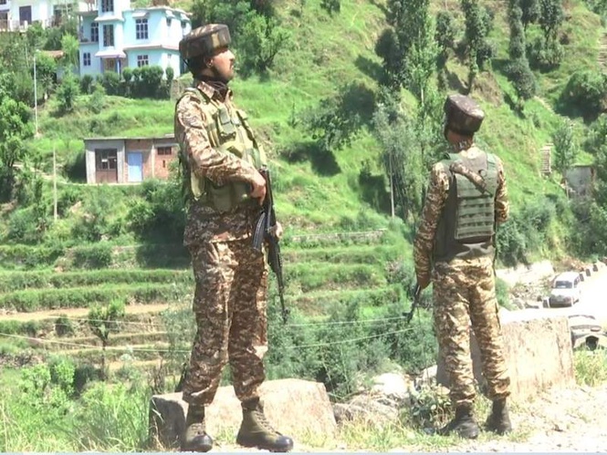 Image from: J-K: Operation Sheruwali enters 28th day in Dorimal Forests of Gambir Mughlan of Rajouri