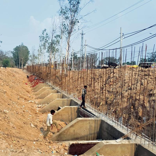 Image from: Another year, same boat: Flood threat looms over Ambala industrial area