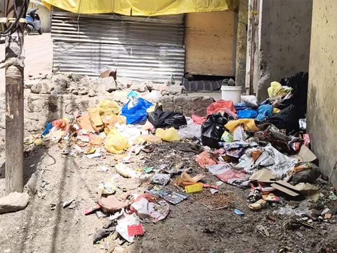 Image from: Himachal Pradesh: Garbage piles tarnish Manali's image amid peak tourist season