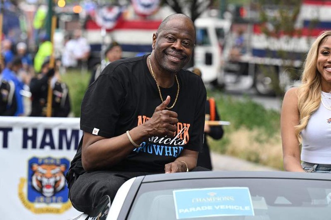 Image from: ‘Disgusted’ Dave Portnoy blasts New York Knicks for Patrick Ewing disrespect at Knicks parade