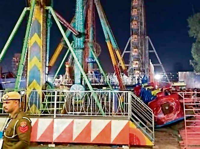 Image from: Surajkund tragedy: ‘Tsunami’ ride assembler in police net