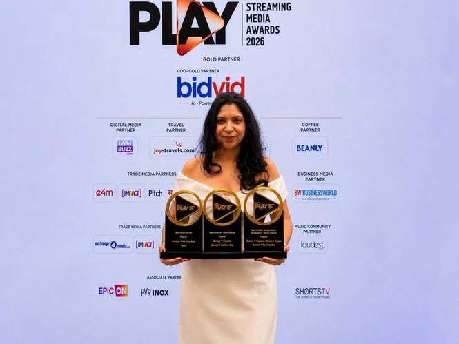 Image from: Writer-Director Sonya V. Kapoor Wins Best Series Director, Best Writer and Best Series for JioHotstar’s Section F Ka Only Boy