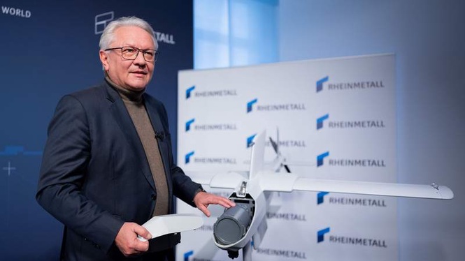 Image from: Rheinmetall boss urges rules on AI use in weapons