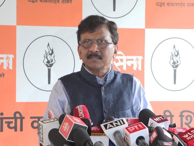 Image from: "Shiv Sena completed 60 year despite challenges, betrayals": Sanjay Raut on party's diamond jubilee