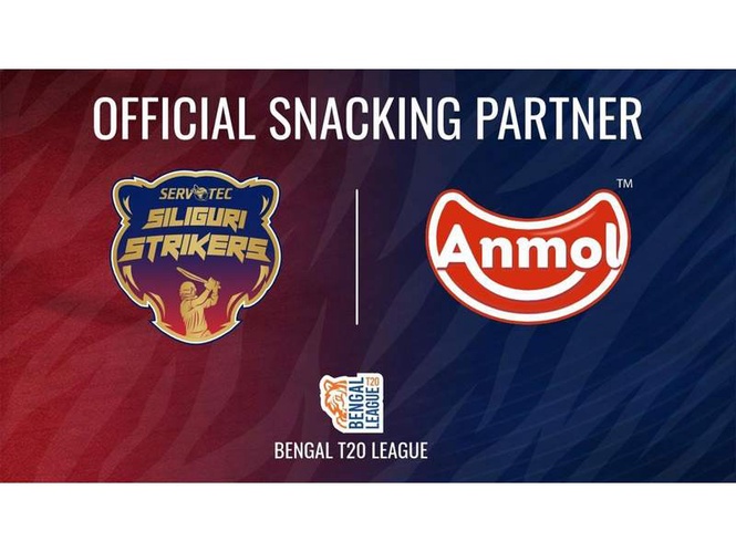 Image from: Servotech Siliguri Strikers Announce Anmol Industries as Official Snacking Partner for Season 3 of Bengal T20 League