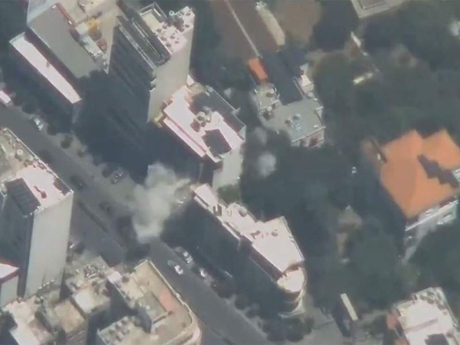 Image from: Israel launches fresh strikes in Lebanon after 4 soldiers killed in Hezbollah attack, Israeli Security Min says "All of Lebanon must burn"