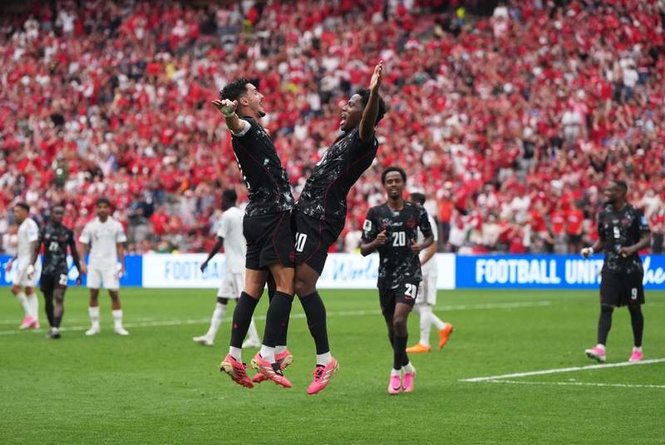 Image from: Jonathan David’s hat trick propels Canada to its first World Cup win, 6-0 over Qatar