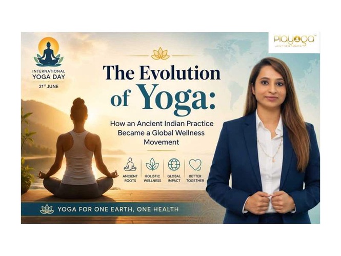 Image from: Playoga Founder Dr. Bhavika Chordia Traces Yoga’s Rise as the World’s Leading Wellness Movement