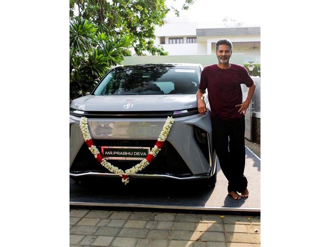 Image from: Prabhu Deva Welcomes the MG M9 – Presidential Limousine by MG SELECT