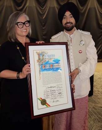 Image from: ’Punjabi chhaa gye oye’: Los Angeles declares January 6, 2027, as ’Diljit Dosanjh Day’