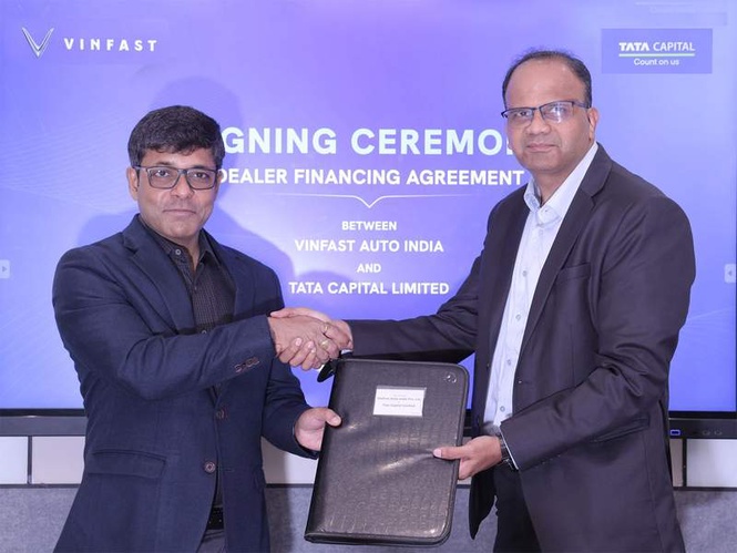 Image from: VinFast India Partners with Tata Capital to Strengthen Dealer Financing Ecosystem