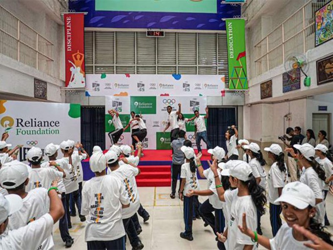 Image from: IOC, Reliance Foundation and Abhinav Bindra Foundation to celebrate Olympic Day with new iteration of Let’s Move; “You Can Do This”