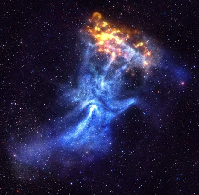 Image from: Indian astronomers help solve mystery behind rare cosmic X-ray flash