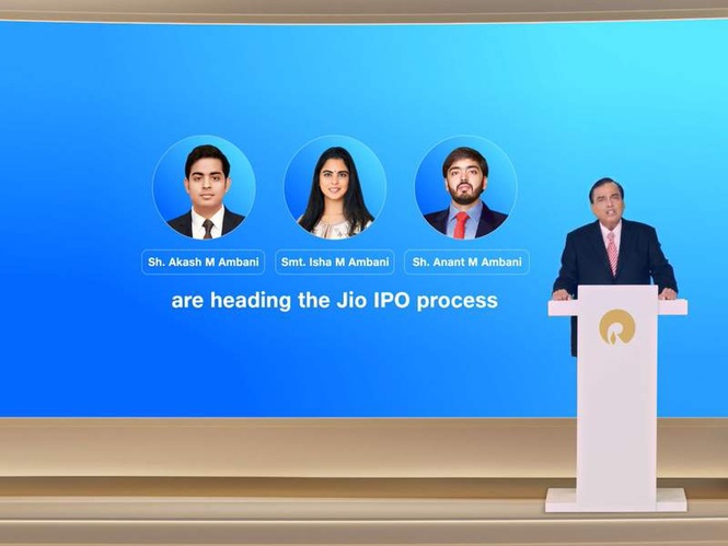 Image from: Jio files DRHP with SEBI, company to use proceeds to pare debt