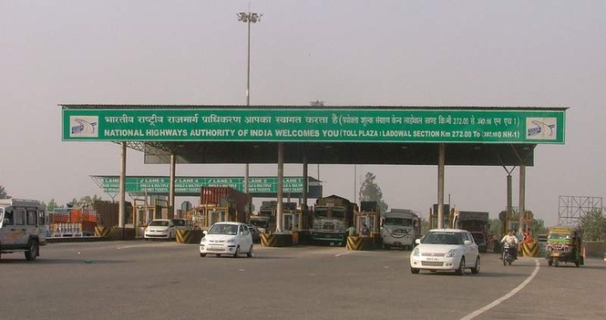 Image from: NHAI launches barrier-free MLFF tolling at Daulatpura toll plaza on Delhi-Jaipur section of NH-48