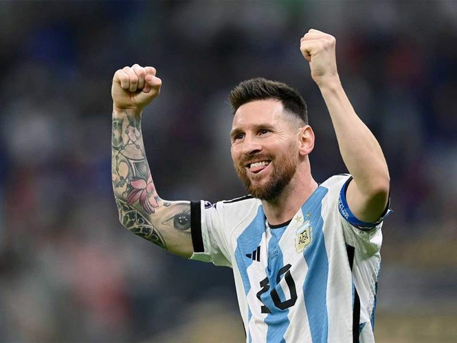Image from: FIFA World Cup 2026: No one can play like Messi, I try to base my game around him, says Australia’s Irankunda
