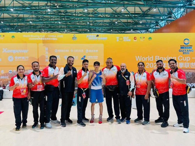 Image from: Prachi stuns Olympic medallist as India confirms six medals at World Boxing Cup 2026 (Stage 2)
