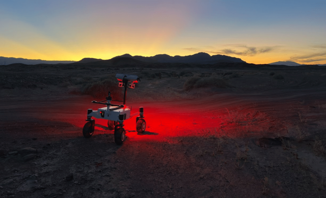 Image from: NASA Rover Breakthrough Testing Pushes Moon And Mars Exploration Toward Faster, Smarter Travel
