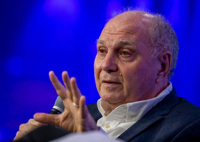 Image from: 'Fiasco for football' - Bayern's Hoeness not a fan of World Cup