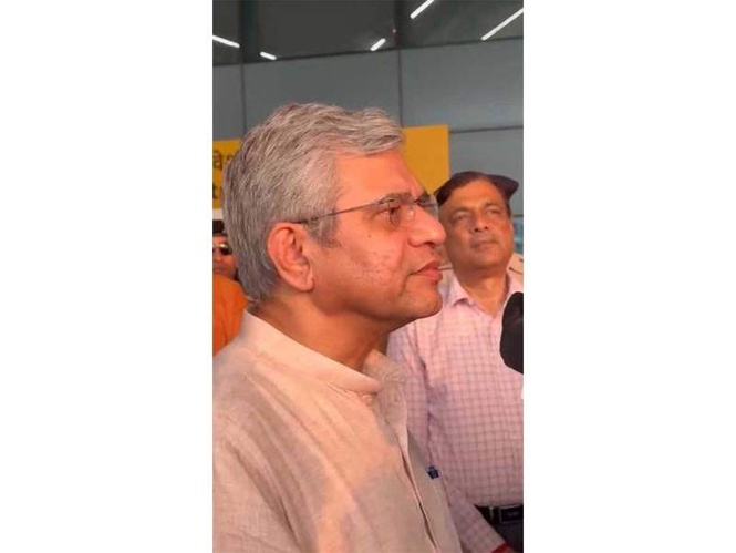 Image from: "Heavy resentment against TMC in Bengal, public has given answer": Union Minister Ashwini Vaishnaw