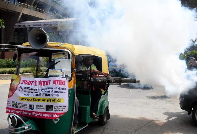 Image from: Delhi MC launches citywide fogging rally to spread awareness on dengue, malaria