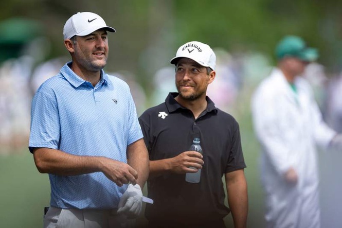 Image from: Xander Schauffele makes big comment about Scottie Scheffler after day two at the US Open
