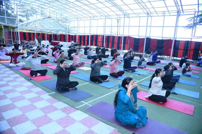 Image from: International Yoga Day: Army holds sessions to promote holistic lifestyle