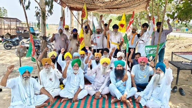 Image from: Stir over Sheron sugar mill allotment enters Day 30