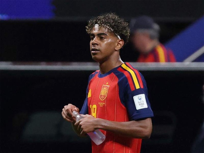 Image from: FIFA World Cup 2026: Lamine Yamal says he is fit but Spain managing his injury carefully