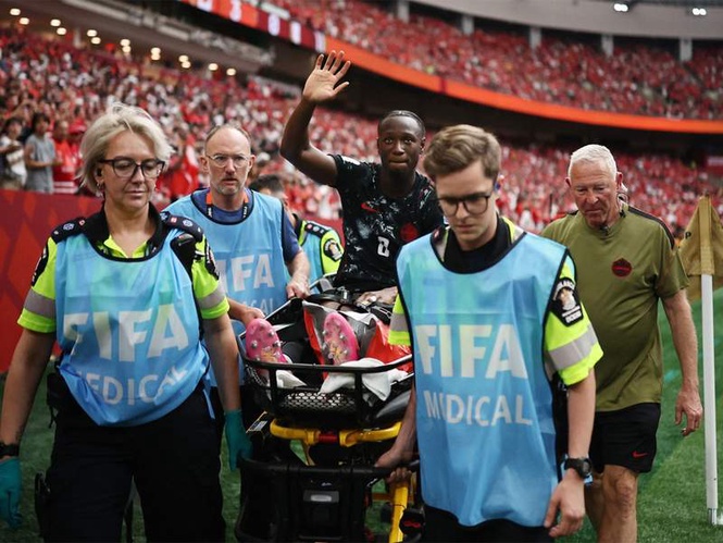 Image from: FIFA World Cup 2026: Injured Ismael Kone ruled out of remainder of tournament after successful surgery