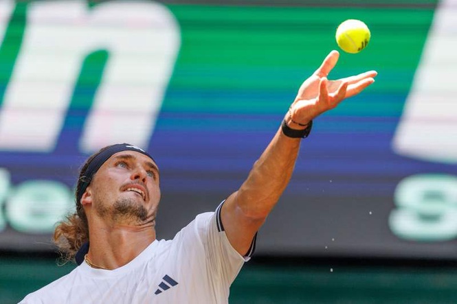 Image from: Zverev needs tie-breaks to make Halle semis as Fritz beats Shelton