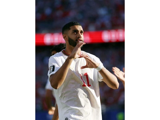 Image from: FIFA World Cup 2026: Morocco’s Ismael Saibari scores fastest goal in 70 seconds vs Scotland this edition