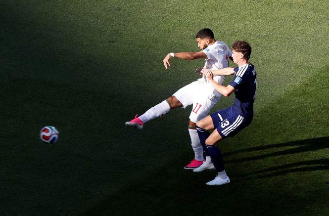 Image from: Scotland lose to Morocco 1-0 as referee centre of attention in feisty encounter