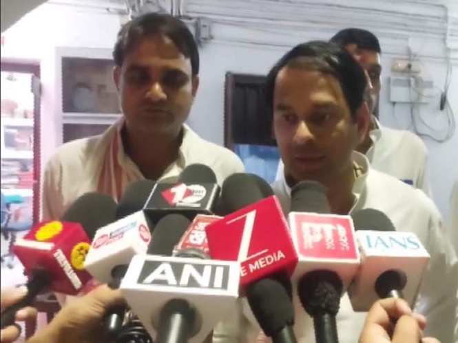 Image from: Tej Pratap Yadav files complaint, alleges conspiracy to kill him