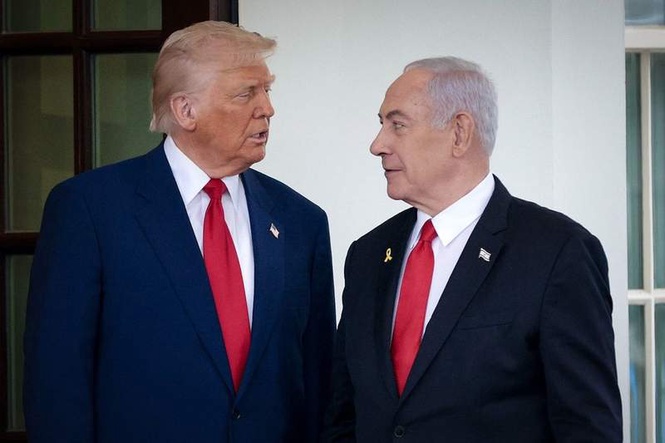Image from: ‘They will do as I say!’ Donald Trump claims Israel would have been ‘eviscerated’ without him